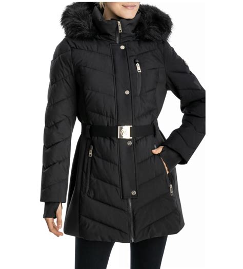 michael kors sleeveless coat|Michael Kors winter coats clearance.